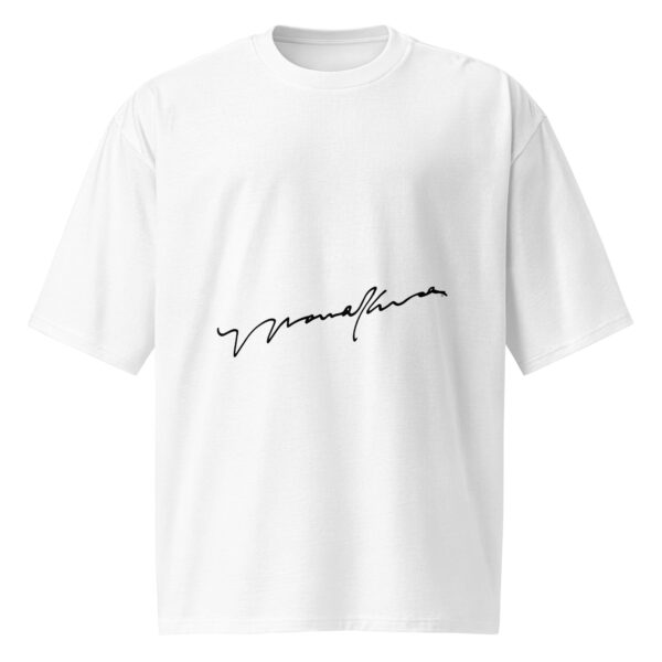 MMKS - WHITE Oversized heavyweight t-shirt